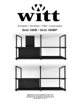 Witt Grid 180 BP Bruksanvisning