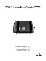 Witt Premium Retro toaster Bruksanvisning