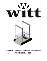 Witt Fame 90 BN Bruksanvisning