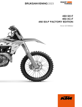 KTM 450 XC-F Bruksanvisning