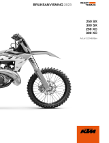 KTM 250 XC Bruksanvisning