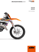 KTM 125 SX Bruksanvisning