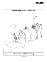 Sulzer Submersible Mixer Type ABS XRW 210 - 900 Installation and Operating Instructions