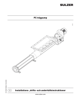 Sulzer PC Cake Pump Installation and Operating Instructions