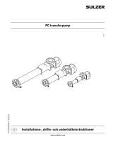 Sulzer PC Transfer Pump Installation and Operating Instructions