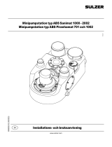 Sulzer Sanimat 1000-2002 and Piranhamat 701-1002 Installation and Operating Instructions