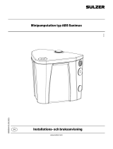 Sulzer Sanimax Installation and Operating Instructions