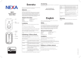 Nexa SP-812 Bruksanvisning