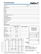 Pahlen MA70-06S Bruksanvisning