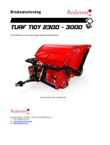 Redexim Turf-Tidy 3000 as Sweeper Bruksanvisning