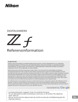 Nikon Z f Referens guide