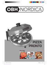 OBH Nordica Pizza Pronto Användarmanual