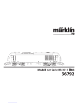 Märklin 36792 Användarmanual