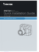 Vivotek IP8173H Quick Installation Manual