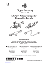 Organ recovery systems LifePort Kidney Transporter Instructions For Use Manual