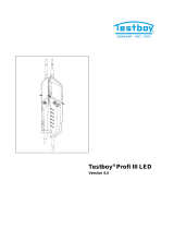 TESTBOY Profi III LED Användarmanual