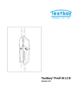 TESTBOY Profi III LCD Användarmanual