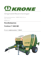 Krone BA Fortima F 1600 MC (RP601-21) Bruksanvisningar