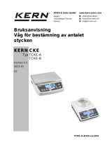 KERN TCKE 8K-5-B Bruksanvisningar