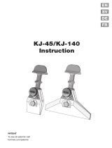 TORMEK KJ-45 Centering Knife Jig Användarmanual