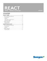 Swegon REACT V BMB, REACT Parasol Zenith Bruksanvisning