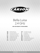 Carson 500108055 Bella Luisa 2.4G 100 Percent RTR Remote Control Motorboat Användarmanual