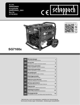 Scheppach SG7100x Strom Generator Användarmanual