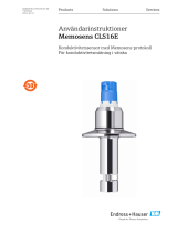 Endres+Hauser BA Memosens CLS16E Bruksanvisningar