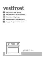 Vestfrost VBO 1460 PN Built-In Oven Användarmanual