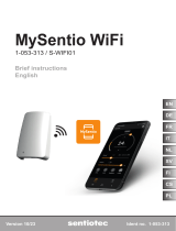 Sentiotec MySentio Wifi Brief instruction Användarmanual