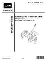 Toro Power Box Rake Användarmanual