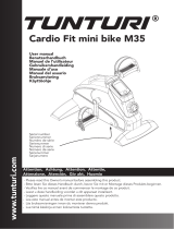 Tunturi Cardio Fit Mini Bike M35 Användarmanual