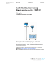 Endres+Hauser KA Liquiphant density FTL51B Short Instruction