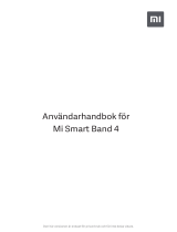 Mi Mi Smart Band 4 Användarmanual