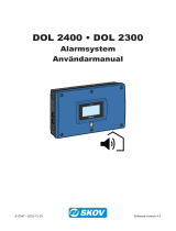 Skov DOL 2400/DOL 2300 Alarm System Användarmanual