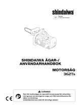 Shindaiwa 362TS Användarmanual