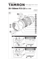 Tamron A058 Användarmanual