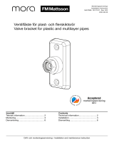 FM Mattsson Tap bracket Bruksanvisningar