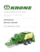 Krone BA BiG Pack 1290 HDP Bruksanvisningar