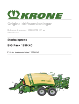 Krone BA BiG Pack 1290 XC Bruksanvisningar