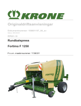 Krone BA Fortima F 1250 (RP601-10) Bruksanvisningar