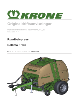 Krone BA Bellima F 130 Bruksanvisningar