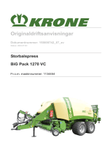 Krone BA BiG Pack 1270 VC Bruksanvisningar