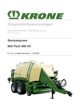 Krone BA BiG Pack 890 XC Bruksanvisningar