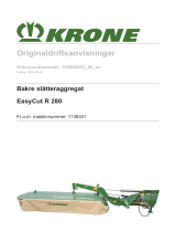 Krone BA EasyCut R 280 Bruksanvisningar