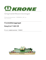 Krone BA EasyCut F 320 CR gez./ges. Bruksanvisningar