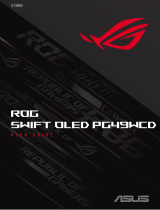 Asus ROG Swift OLED PG49WCD Användarguide