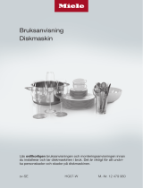 Miele G 7674 SCVi AutoDos Excellence Bruksanvisningar