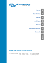 Victron energy Inverter 3k 5k 230V Bruksanvisning