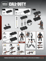 Mattel Mega Construx Call of Duty Firebreak Weapon Crate Instruction Sheet